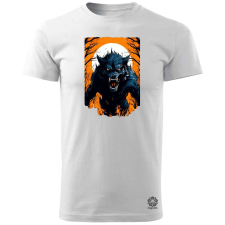 Magnolion Vérfarkas v8 férfi póló - 19 szín, S-3XL férfi póló