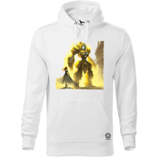 Magnolion Viktoriánus hölgy és robotja v2 férfi pulóver - 19 szín, S-5XL