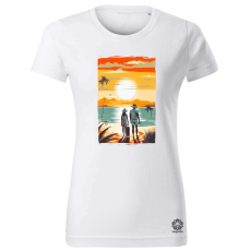 Magnolion Vintage nyári képeslap v1 női póló - 19 szín, XS-2XL
