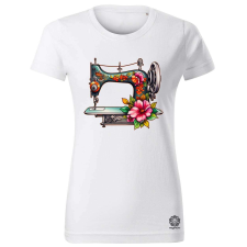 Magnolion Vintage varrógép v2 női póló - 19 szín, XS-2XL női póló