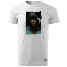 Magnolion Vintage vérfarkas v2 férfi póló - 19 szín, S-3XL