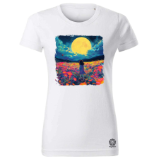 Magnolion Virágmező v5 női póló - 19 szín, XS-2XL női póló