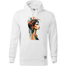 Magnolion Virágos geometria fantázia v1 férfi pulóver - 19 szín, S-5XL