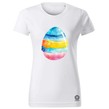 Magnolion Vízfesték tojás v7 női póló - 19 szín, XS-2XL női póló