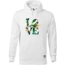 Magnolion Vízjel írás LOVE v1 férfi pulóver - 19 szín, S-5XL férfi pulóver, kardigán