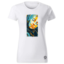Magnolion Vonalmetszet fantázia v1 női póló - 19 szín, XS-2XL női póló