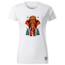 Magnolion XMAS elefánt női póló - 19 szín, XS-2XL női póló