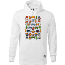Magnolion XMAS kontroller v8 férfi pulóver - 19 szín, S-5XL