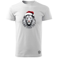 Magnolion XMAS oroszlán v11 férfi póló - 19 szín, S-3XL férfi póló