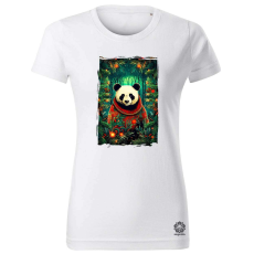 Magnolion XMAS panda v6 női póló - 19 szín, XS-2XL