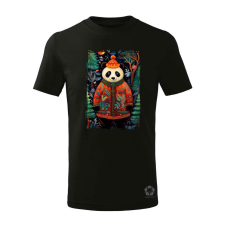 Magnolion XMAS panda v9 gyerek póló - 11 szín, 4-12 éves gyerek póló