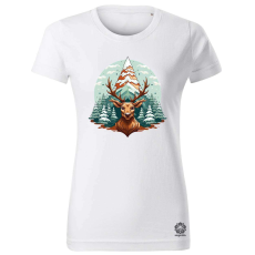 Magnolion XMAS rénszarvas v14 női póló - 19 szín, XS-2XL
