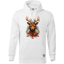 Magnolion XMAS rénszarvas v1 férfi pulóver - 19 szín, S-5XL férfi pulóver, kardigán