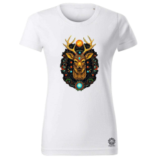 Magnolion XMAS rénszarvas v8 női póló - 19 szín, XS-2XL