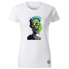 Magnolion Zombi karikatúra v6 női póló - 19 szín, XS-2XL