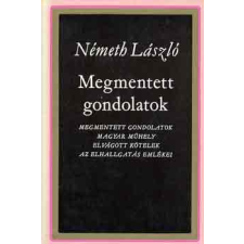 Magvető és Szépirodalmi Kiadó Megmentett gondolatok antikvárium - használt könyv