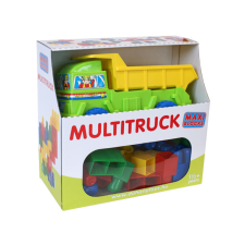 Magyar Gyártó Maxi Blocks építőkockák dömperrel - D-Toys kreatív és készségfejlesztő