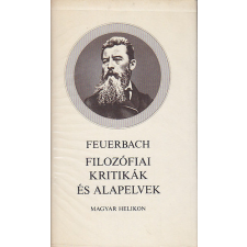 Magyar Helikon Filozófiai kritikák és alapelvek antikvárium - használt könyv