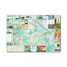 Magyar Térképház Kft. Huber Maps Kartográfiai Kft. Győr-Moson-Sopron megye térkép Térképház 2002 1:150 000 térkép