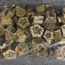  Mahagony szelet termés kb. 30db dekorációs kellék
