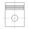 Mahle dugattyú 012 21 00