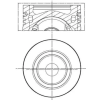 Mahle dugattyú 028 PI 00141 002