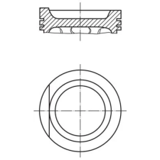Mahle dugattyú 034 99 01 autóalkatrész