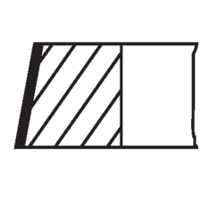 Mahle dugattyúgyűrű-készlet MAHLE 028 RS 00126 0N0 autóalkatrész