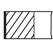 Mahle dugattyúgyűrű-készlet MAHLE 028 RS 10112 0N0 autóalkatrész