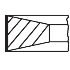 Mahle dugattyúgyűrű-készlet MAHLE 039 96 N0 autóalkatrész