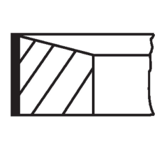 Mahle dugattyúgyűrű-készlet MAHLE 607 RS 00118 0N0 autóalkatrész