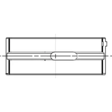 Mahle főtengelycsapágy 001 HL 21956 025 autóalkatrész