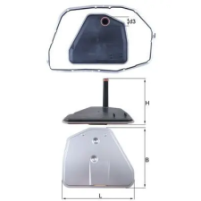 Mahle Hidraulikus szűrő, automata sebességváltó HX 164D1 autóalkatrész