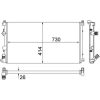 Mahle hűtő, motorhűtés CR 1683 000S