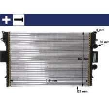 Mahle hűtő, motorhűtés CR 2006 000S autóalkatrész