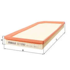 Mahle légszűrő LX 1262 autóalkatrész