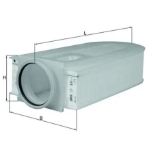 Mahle légszűrő LX 1686/1 autóalkatrész