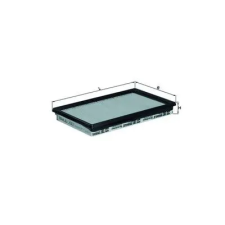 Mahle légszűrő LX 307 autóalkatrész