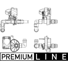 Mahle Mágnesszelep, klímaberendezés MAHLE AVS 4 000P autóalkatrész