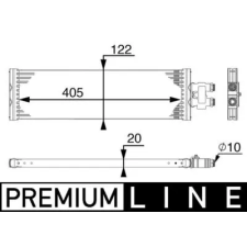 Mahle Olajhűtő, automata sebességváltó CLC 64 000P autóalkatrész