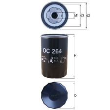 Mahle olajszűrő MAHLE OC 264 autóalkatrész