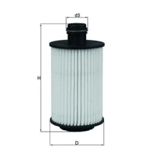 Mahle olajszűrő OX 1012D autóalkatrész