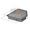 MAHLE ORIGINAL (KNECHT) MAHLE ORIGINAL LX1613 levegőszűrő