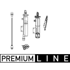 Mahle szárító, klímaberendezés MAHLE AD 226 000P autóalkatrész