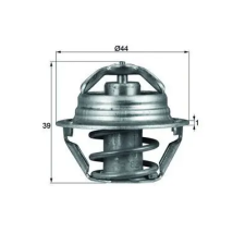Mahle termosztát, hűtőfolyadék TX 90 87D autóalkatrész
