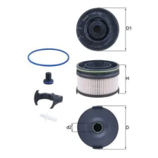 Mahle Üzemanyagszűrő KX 533KIT autóalkatrész