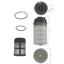 Mahle Üzemanyagszűrő KX 602KIT autóalkatrész