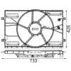 Mahle ventilátor fedél CFS 25 000S