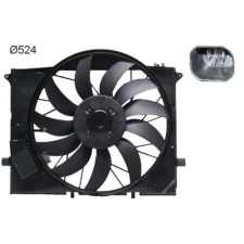 Mahle ventilátor, motorhűtés CFF 172 000S autóalkatrész