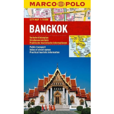 MAIRDUMONT Bangkok térkép vízálló Marco Polo 2017 1:15 000 térkép